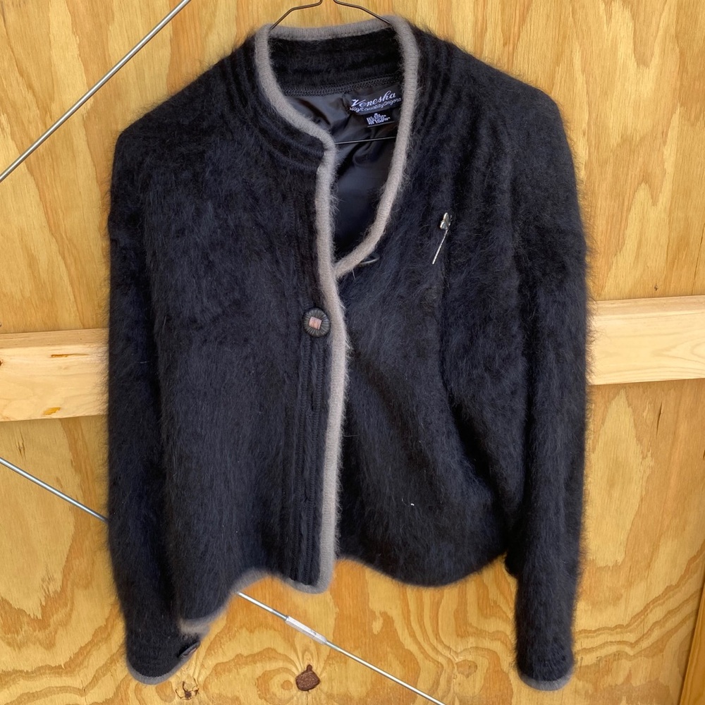 Venesha angora blazer